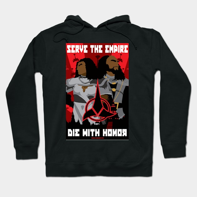 Die With Honor Hoodie by CuddleswithCatsArt